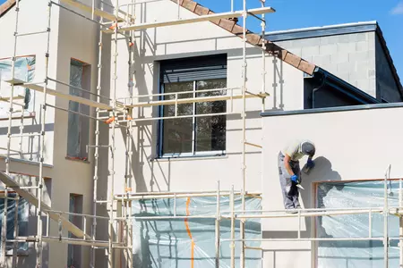 Maison en construction