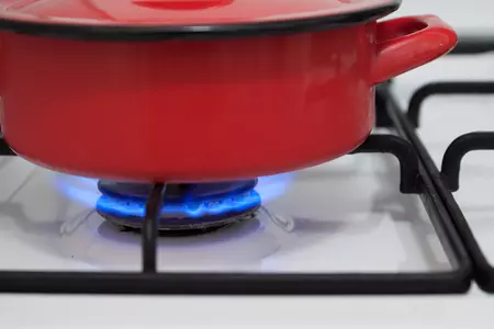 Casserole sur le feu
