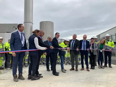 Inauguration sécheur Usine de Cognac