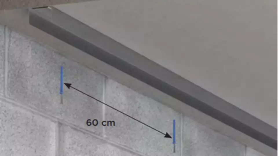 fixation rails hauts