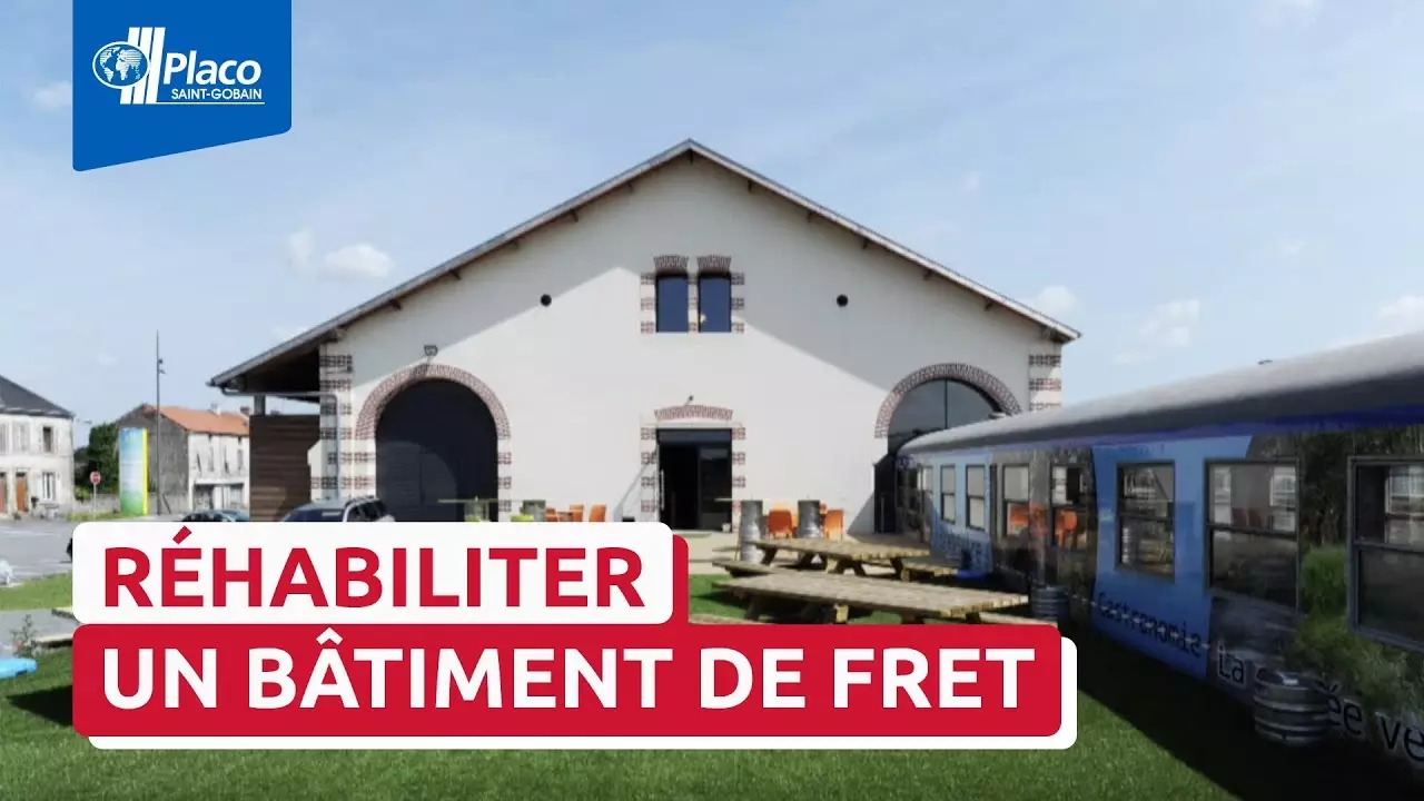 Comment réhabiliter un bâtiment de fret ? | Trophées Placo® 2013 thumbnail