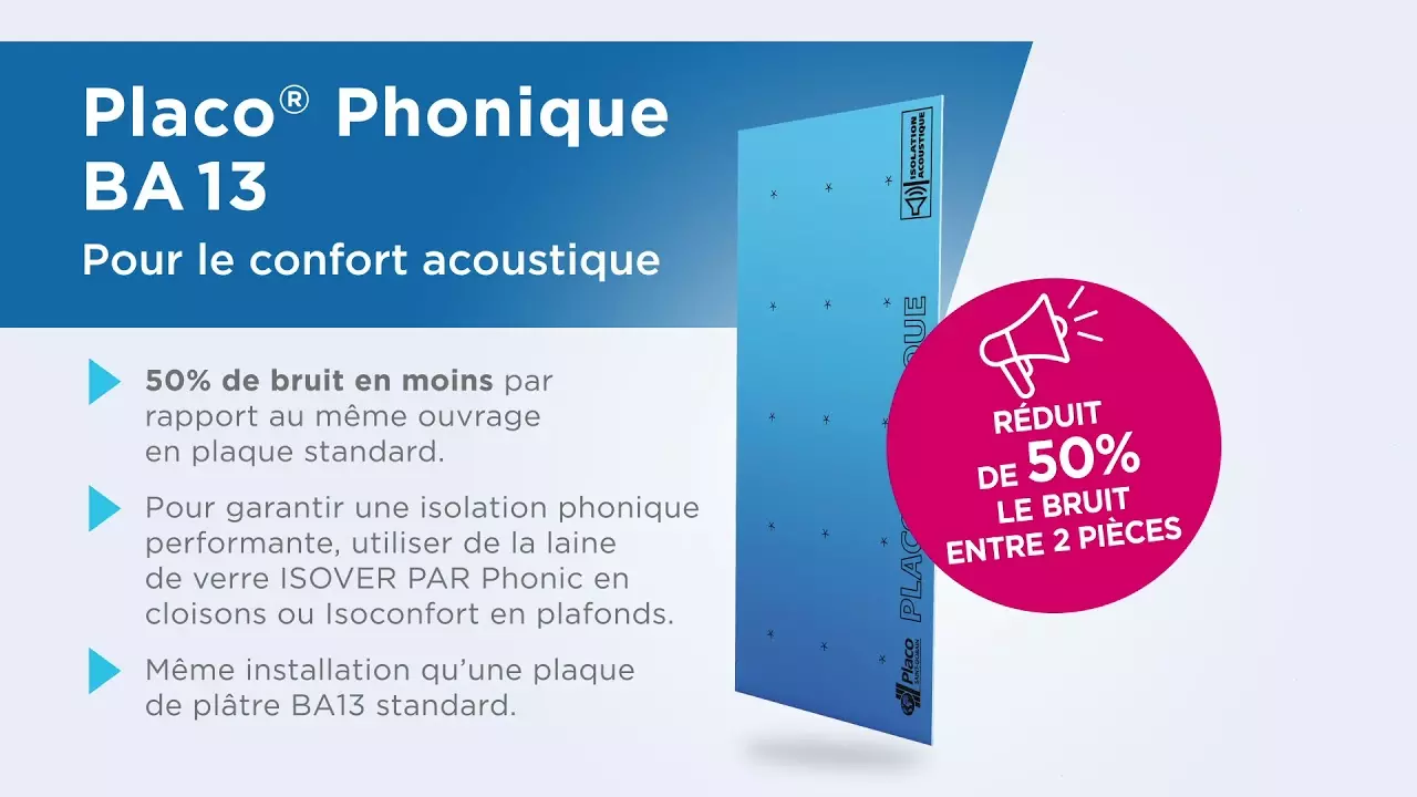Les plaques de platre PLACO® pour un confort durable  ! thumbnail