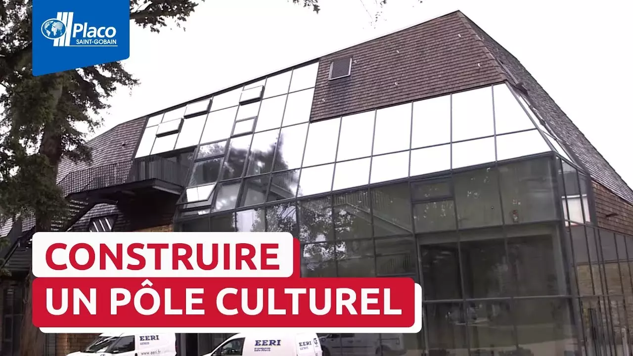 La construction du Pôle culturel Max Jacob | Trophées Placo® 2015 thumbnail