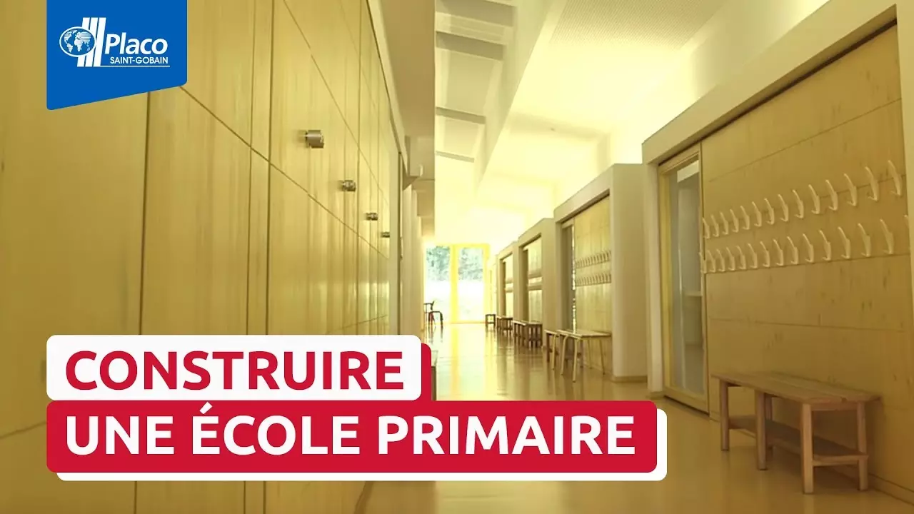La construction de l'école primaire d'Eloyes | Trophées Placo® 2015 thumbnail