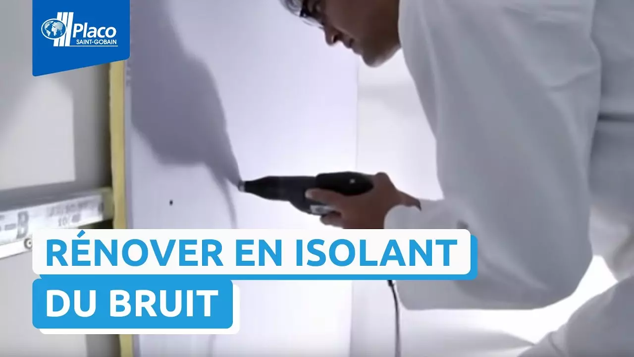 Comment isoler phoniquement des cloisons et des plafonds ? La solution : Placo® Phonique Rénomince® thumbnail
