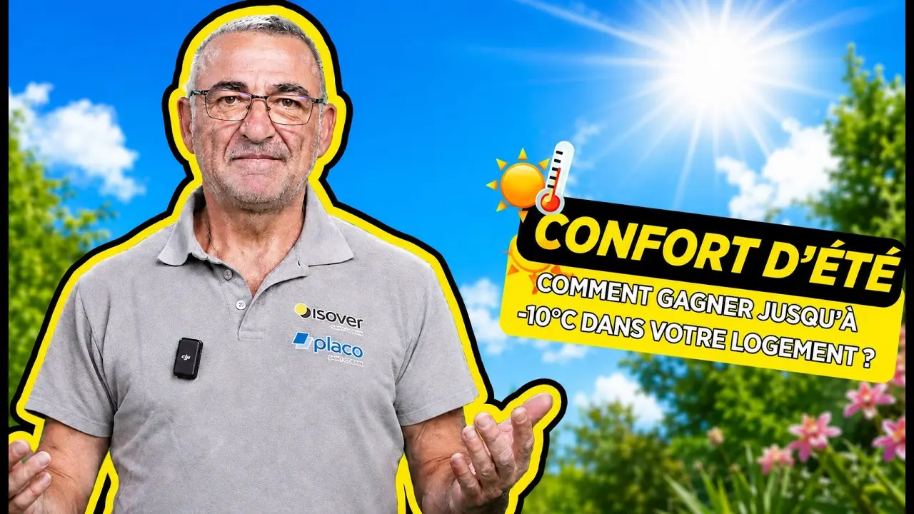 Canicule, fortes chaleurs : comment gagner jusqu'à -10°C dans vos combles sans climatisation ? thumbnail