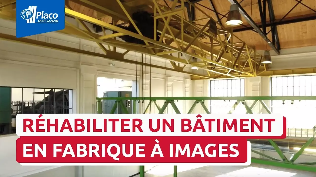 La réhabilitation d'un ancien site minier de 5000m2 en Fabrique à Images | Trophées Placo® 2017 thumbnail