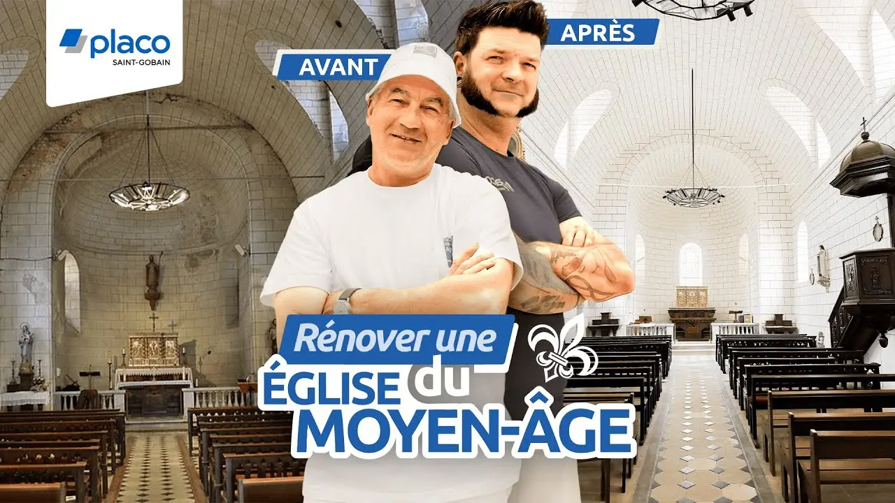 Rénovation d’une église du Moyen-Âge À L'IDENTIQUE ! thumbnail