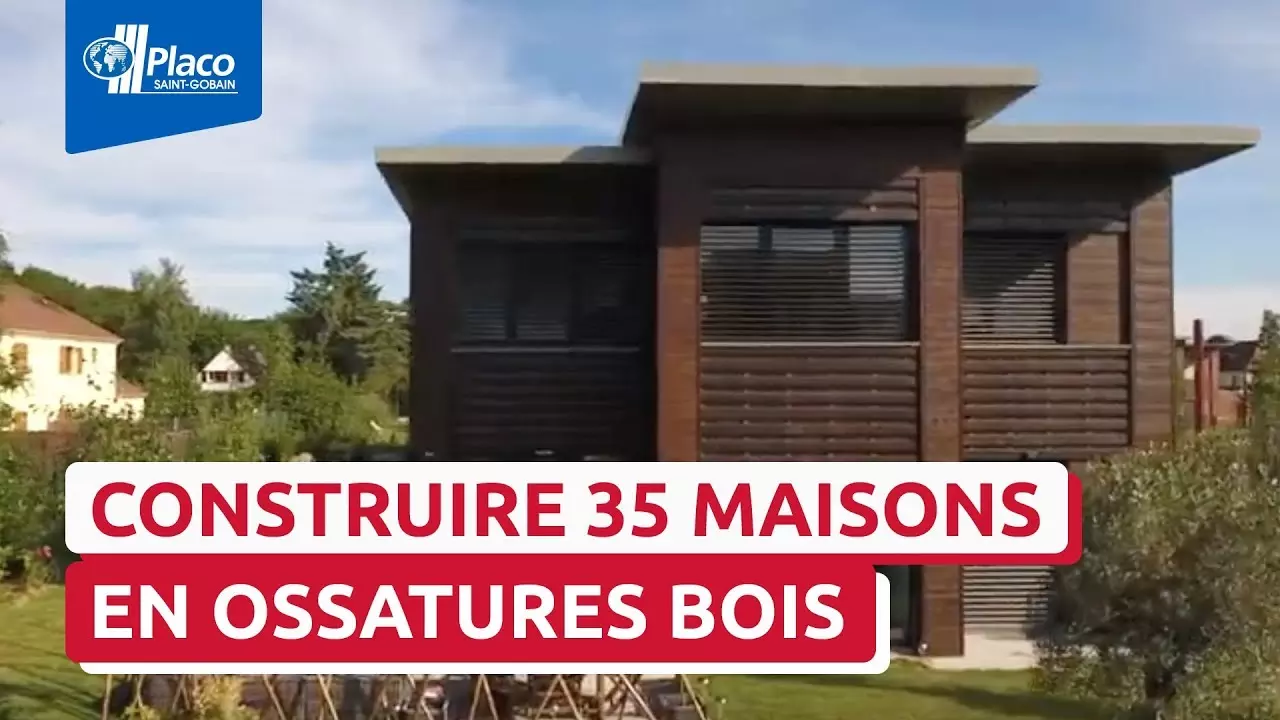 Réalisation de 35 maisons ossatures bois dans une démarche bioclimatique | Trophées Placo® 2017 thumbnail