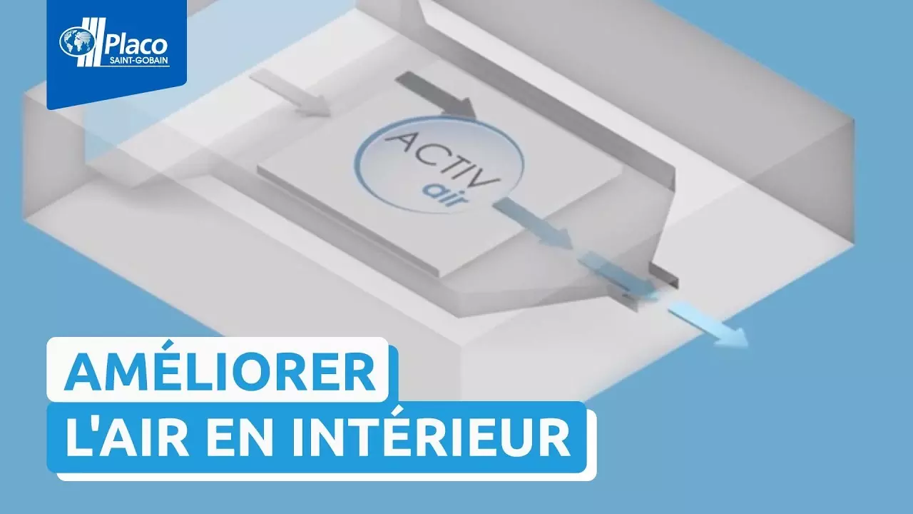 Comment améliorer l'air de votre intérieur ? La solution : Activ'air® de Placo® thumbnail