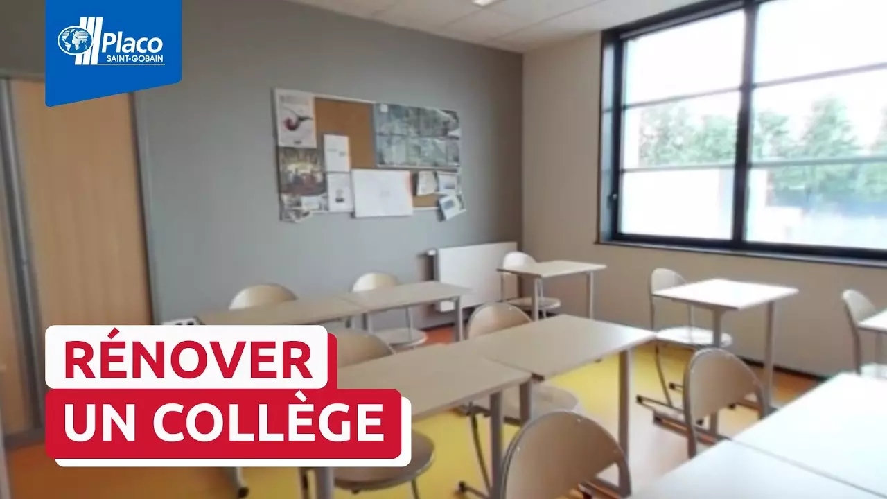 Comment rénover un collège datant des années 60 ? [360°] | Trophées Placo® 2019 thumbnail