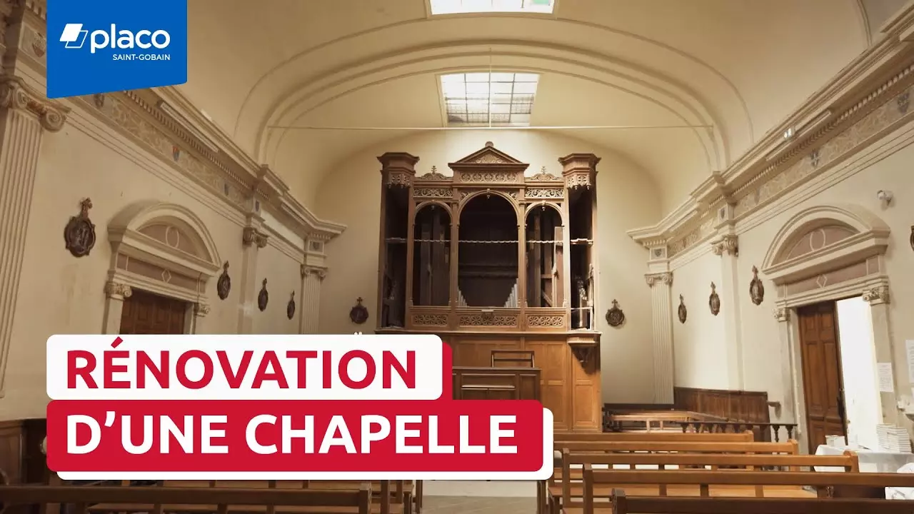 La Chapelle du Collège-Lycée Notre-Dame - La Flèche | Trophées Placo® 2022 thumbnail