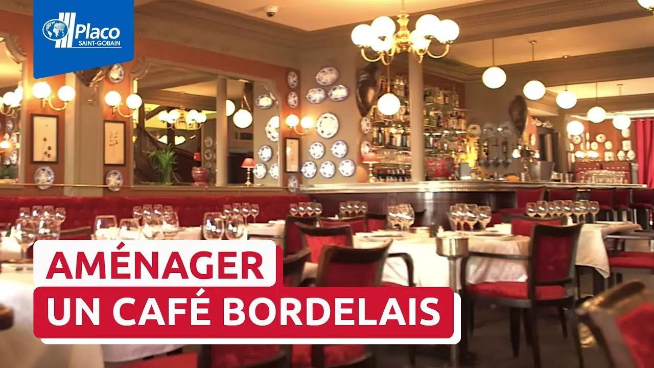 L'aménagement du café du Levant à Bordeaux | Trophées Placo® 2015 thumbnail