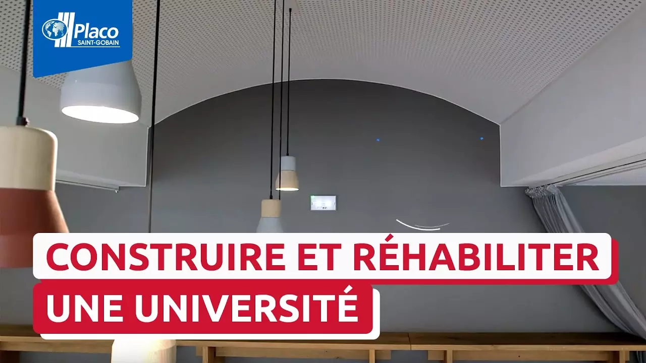 La construction et la réhabilitation à l'Université d'Aix-en-Provence | Trophées Placo® 2017 thumbnail
