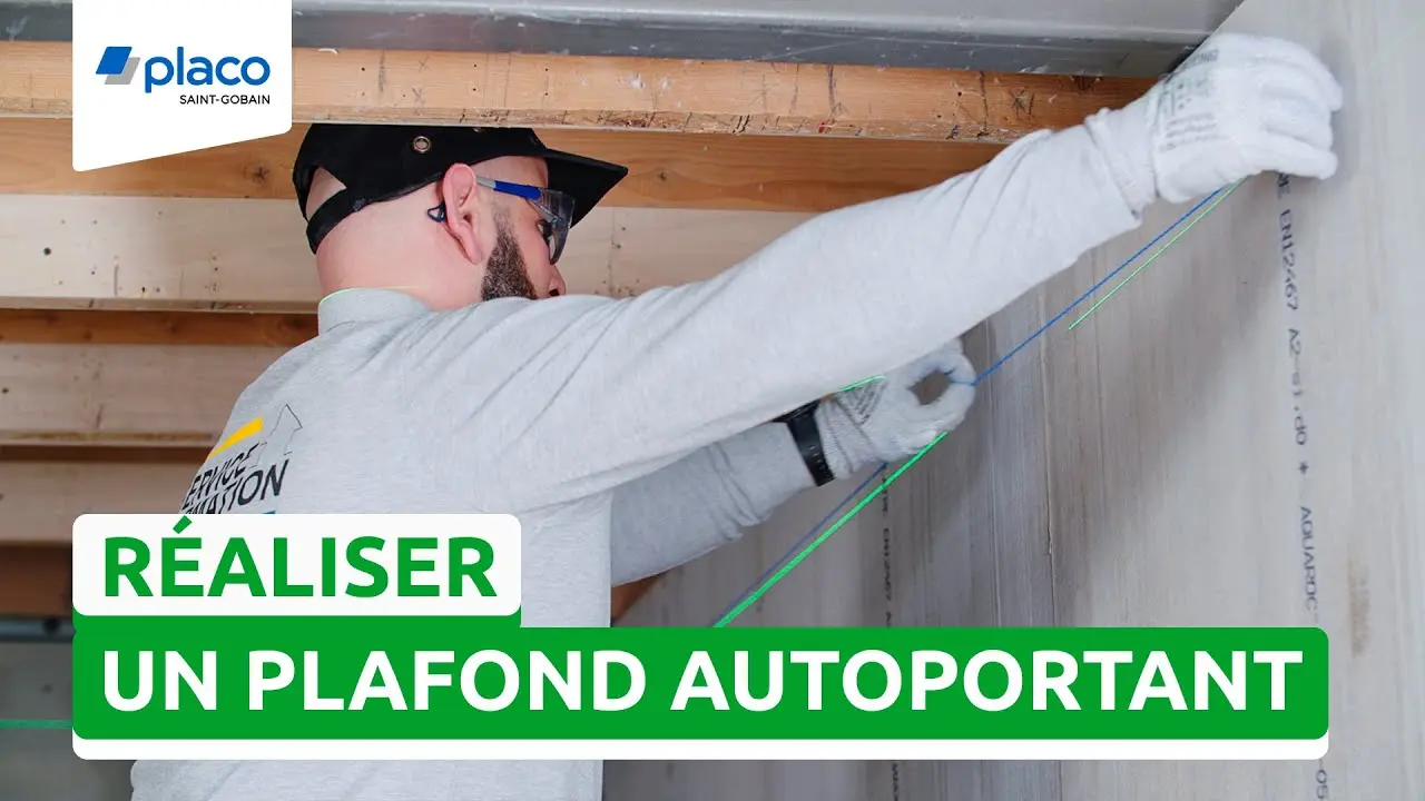 Comment réaliser un plafond autoportant ? | Les Tutos Placo® thumbnail
