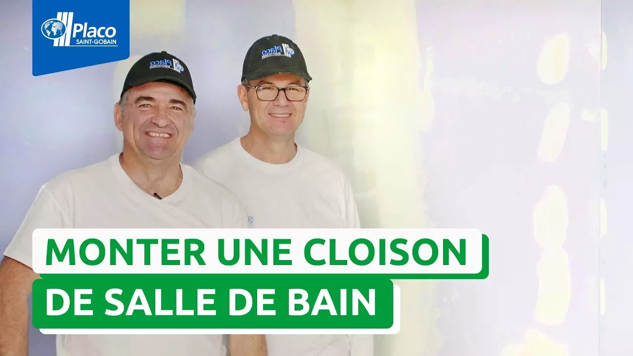 Comment monter une cloison dans une salle de bain ? | Les Tutos Placo® thumbnail