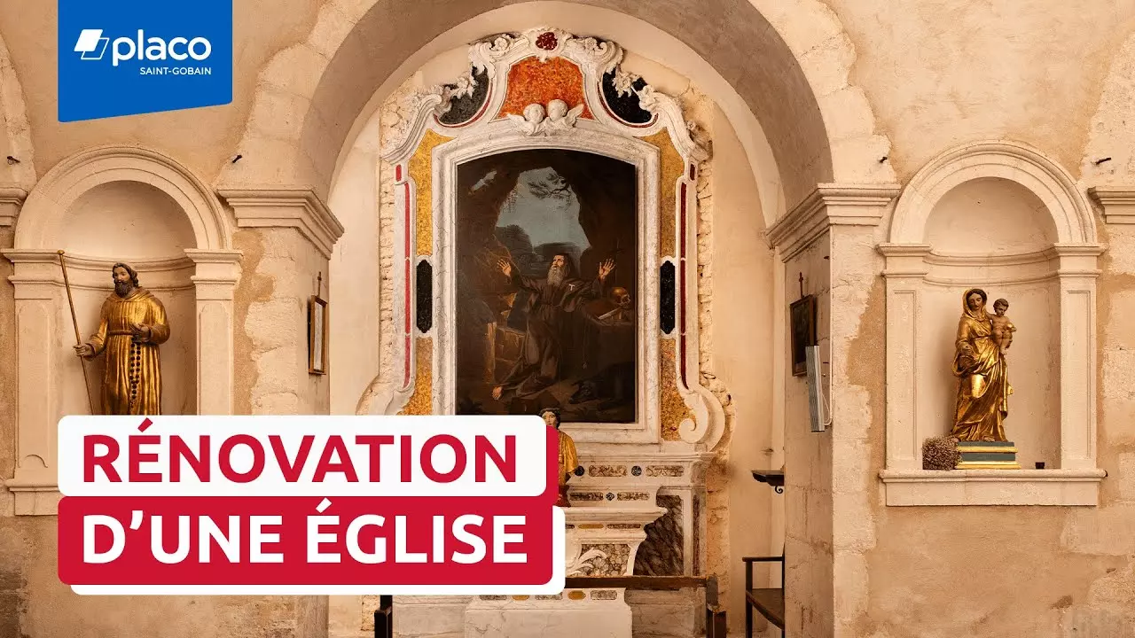 L'Eglise Saint-Vincent - Cabrières-d’Avignon | Trophées Placo® 2022 thumbnail