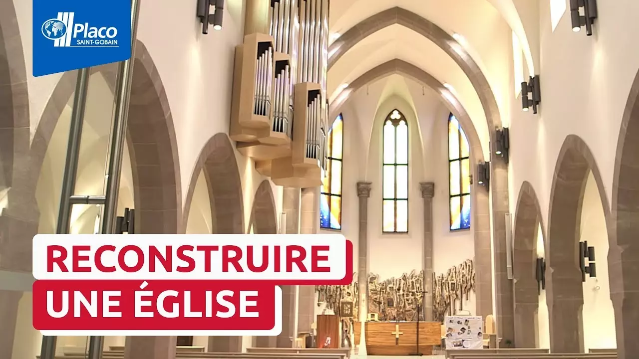 La reconstruction de l'Église Catholique de Gerstheim | Trophées Placo® 2015 thumbnail
