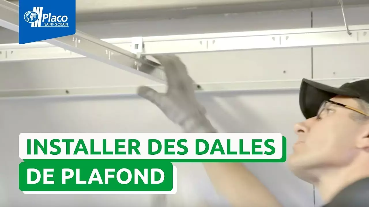 Comment poser des dalles de plafond décoratif avec Gyptone® Activ’Air® Xtensiv ? I Les Tutos Placo® thumbnail